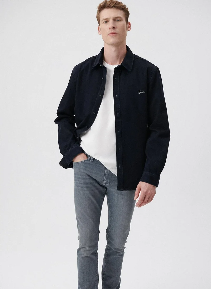 MAVI Roy Ink Lux Black Nights Jean Shirt